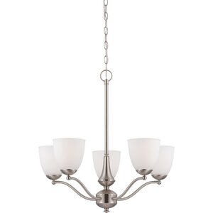 Tecca 5-Light Shaded Chandelier