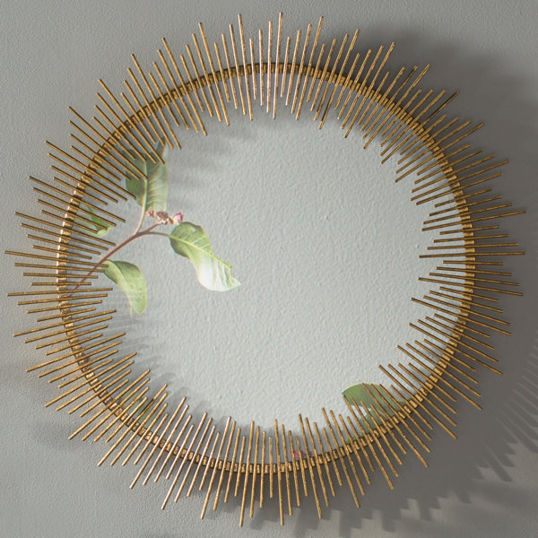 Circle Wall Mirrors mercury row collie round sunray circle wall mirror & reviews | wayfair Circle Wall Mirrors mercury row collie round sunray circle wall mirror & reviews | wayfair