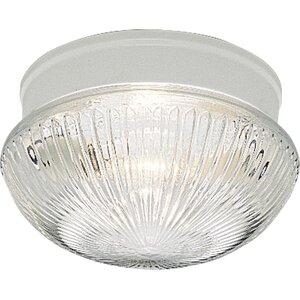 Aumiller White Flush Mount