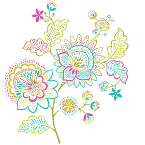 Wall Art Kit Delila Wall Decal