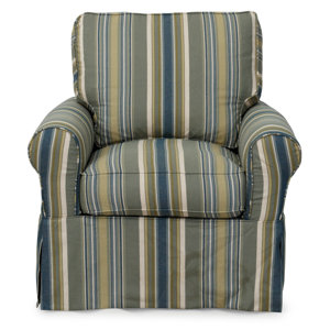 Coral Gables Box Cushion Armchair Slipcover