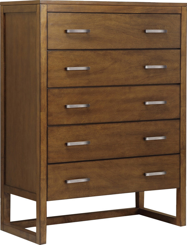 Domus Vita Design Brisbane 5 Drawer Chest Dresser & Reviews Wayfair