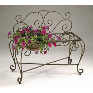 Deer Park Rectangle Bench Plant Stand