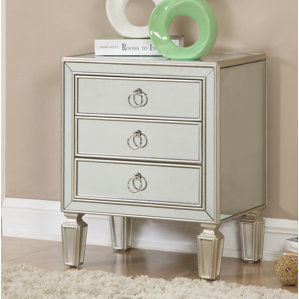 Paula 3 Drawer End Table by House of ..