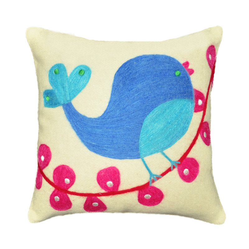Amity Home Tweety Bird Wool Felt Throw Pillow & Reviews Wayfair