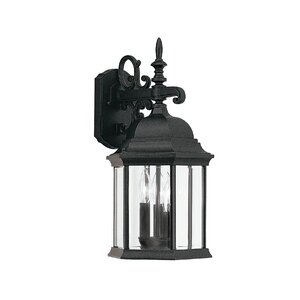 Castellanos 3-Light Outdoor Wall Lantern