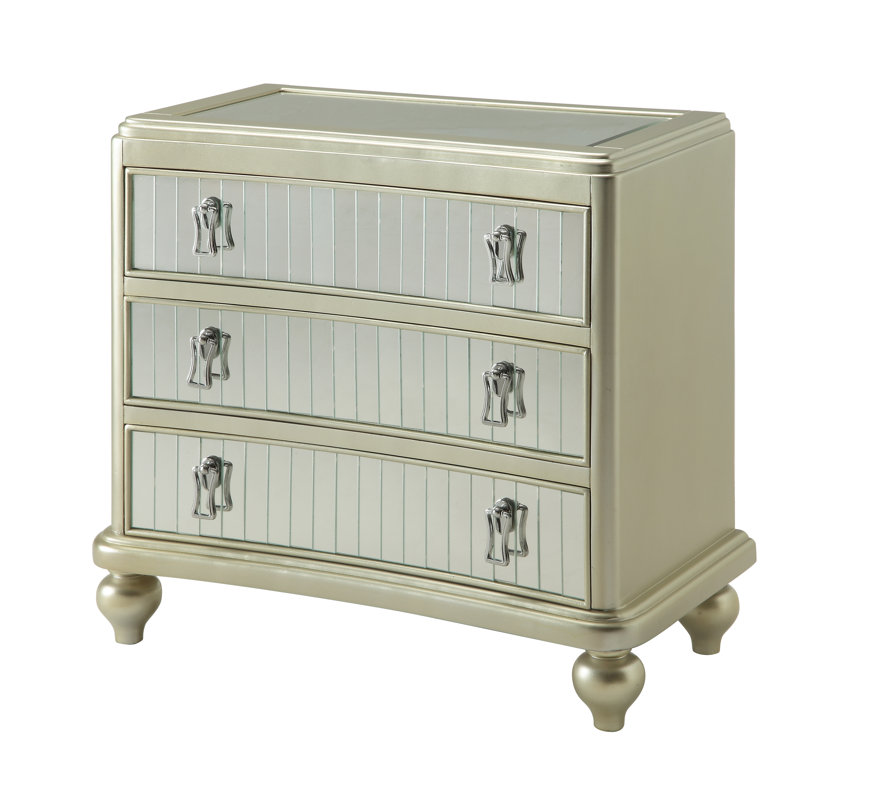 Mercer41 Bagimont 3 Drawer Accent Chest & Reviews Wayfair