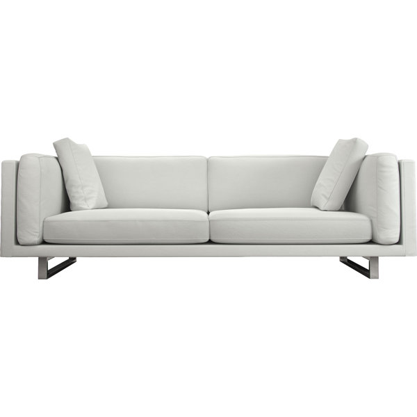 Fulton Top Grain Leather Sofa Reviews Allmodern