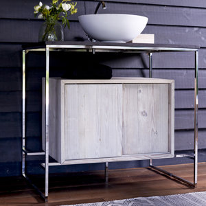 90 cm Waschbeckenunterschrank Alexi von Tikamoon