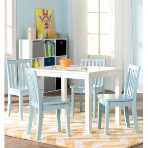Liam 5 Piece Rectangle Table and Chair Set