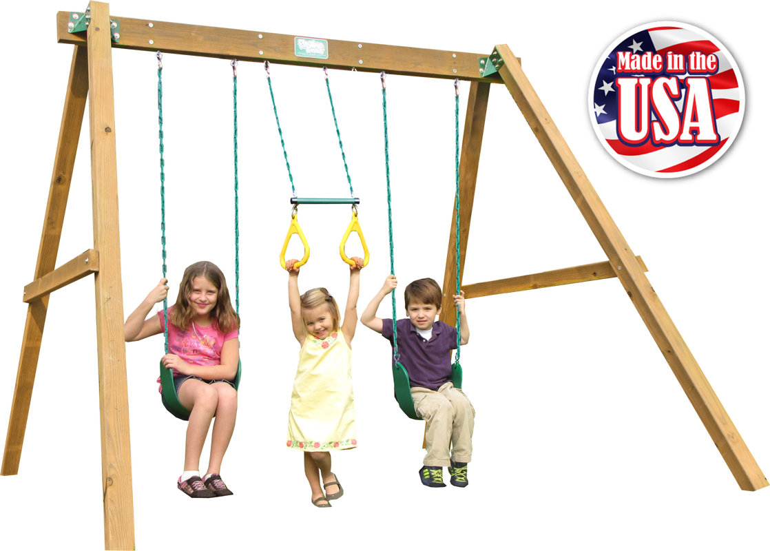 Creative Playthings Classic Swing Beam Swing Set & Reviews Wayfair
