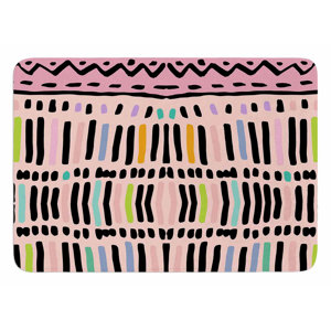 Native Pastel by Vascular Nat Memory Foam Bath Mat