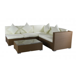 4-tlg. Sofa-Set mit Kissen von IHP24