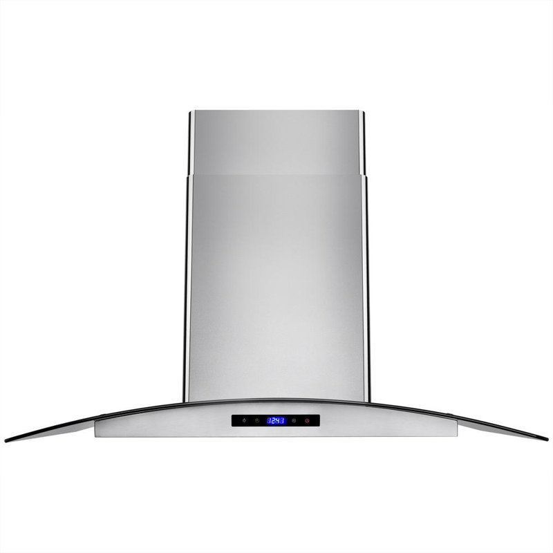 AKDY 36" 400 CFM Convertible Island Range Hood & Reviews Wayfair