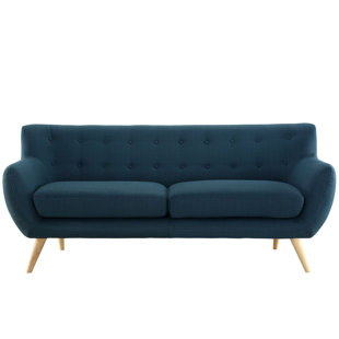 Modern Contemporary Turquoise Sofa Allmodern Quickview