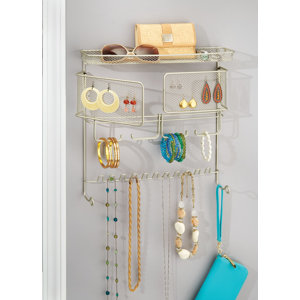 Classico Wall Mount Jewelry and Accessory Organizer