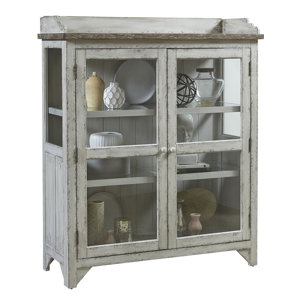 Fredericksburg Console Curio Cabinet by Laurel Foundry Modern Farmhouse