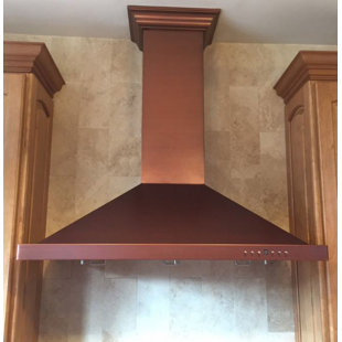 Range Hood Wood Wayfair 30 760 Cfm Wall Mount Range Hood