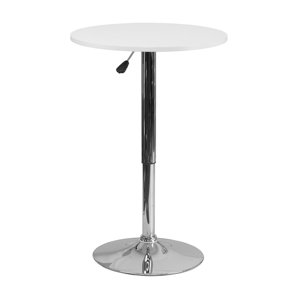 Noemi Round Adjustable Pub Table by Orren Ellis