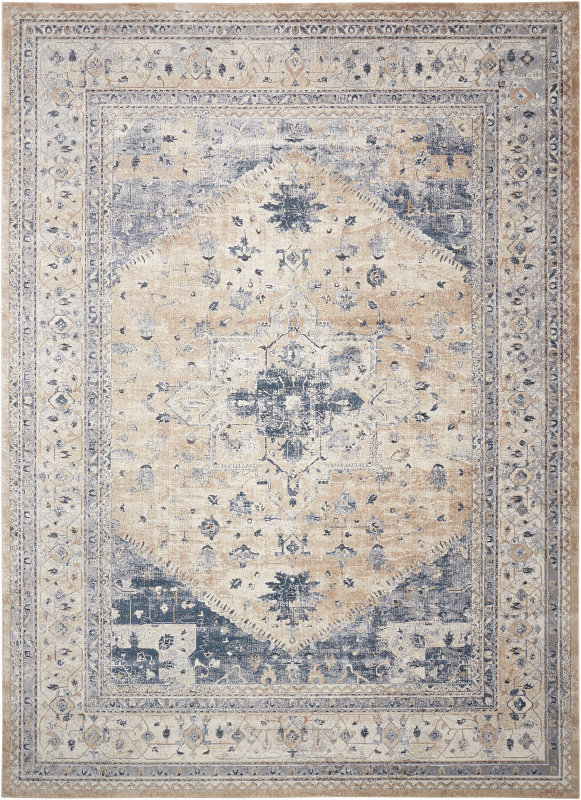 Kathy Ireland Home Gallery Malta Blue Area Rug Reviews Wayfair Malta Blue Area Rug