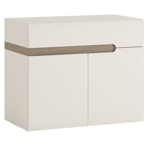 80 cm wandbefestigter Waschbeckenunterschrank La..