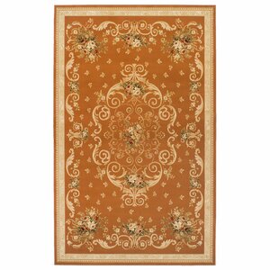 Callicoon Orange Area Rug