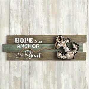 Hope is An Anchor of the Soul Wall Du00e9cor