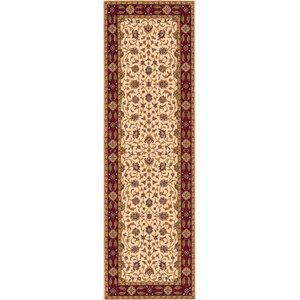 Forrestal Ivory/Red Area Rug