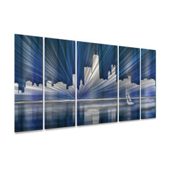 Chicago Skyline Wall Art all my walls chicago skylineash carl 5 piece graphic art Chicago Skyline Wall Art all my walls chicago skylineash carl 5 piece graphic art