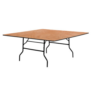 Wood Folding Card Table Wayfair 72 Square Folding Cards Table