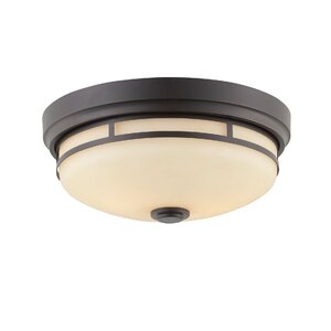 2-Light Flush Mount