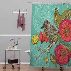 Deepak Contented Constance Shower Curtain