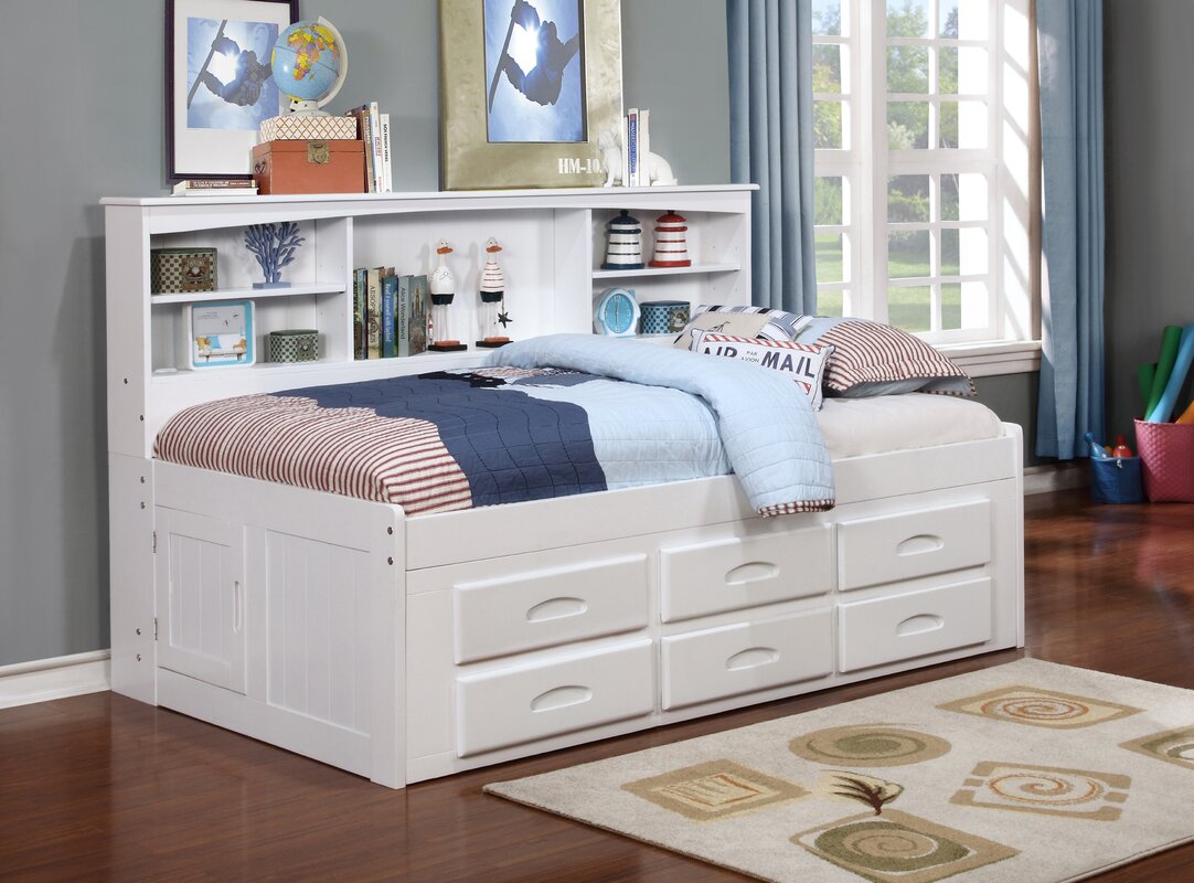 Viv + Rae Kaitlyn Mate's & Captain's Bed with Trundle & Reviews | Wayfair