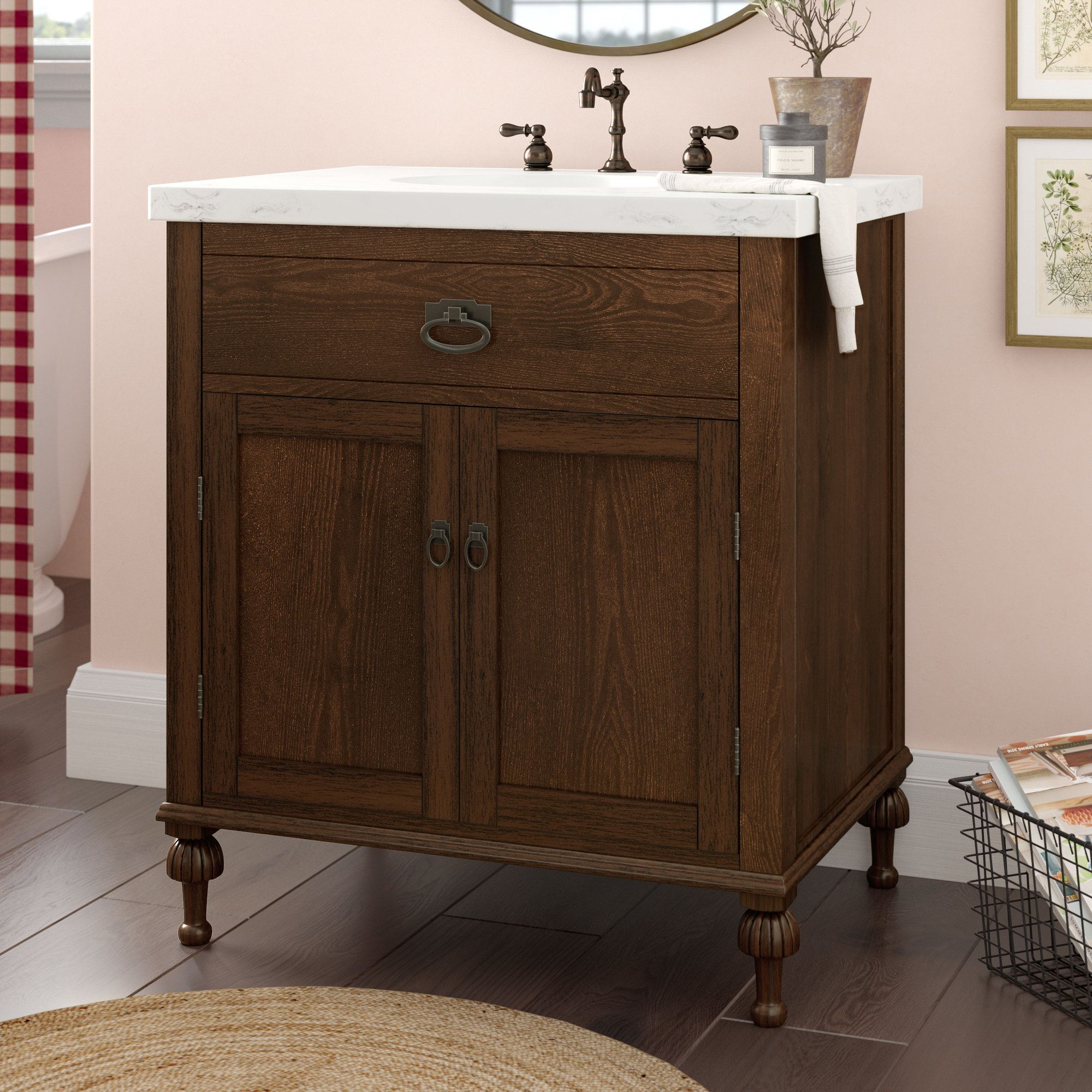 Laurel Foundry Modern Farmhouse Roseberry 30 Single Bathroom Vanity Laurel Foundry Modern Farmhouse Roseberry 30 Single Bathroom Vanity Set Reviews Wayfair
