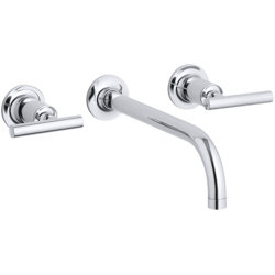 Bathroom Fixtures Wall Mount kohler purist wall-mount bathroom sink faucet trim with 9", 90 Bathroom Fixtures Wall Mount kohler purist wall-mount bathroom sink faucet trim with 9", 90
