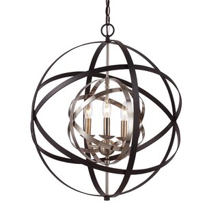 Rhinecliff 3-Light Globe Pendant