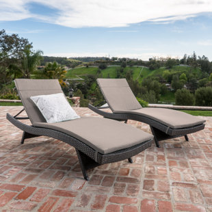 Wrought Iron Chaise Lounge Wayfair Quickview