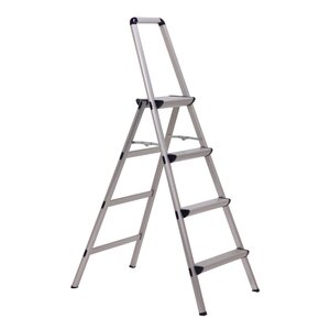 5.25 ft Aluminum Ultra Step Ladder with 225 lb. Load Capacity