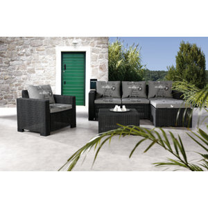 3-tlg. Loungegruppe Kenia von Best Freizeitmöbel