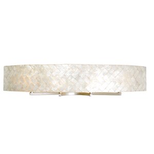 Radius Crushed Capiz 4-Light Bath Bar