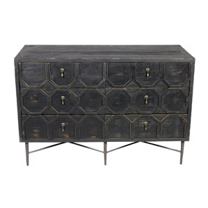 Yulin 6 Drawer Double Dresser by 17 Stories