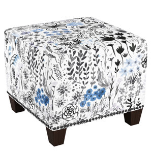 Steffes Nail Button Ottoman by Latitude Run
