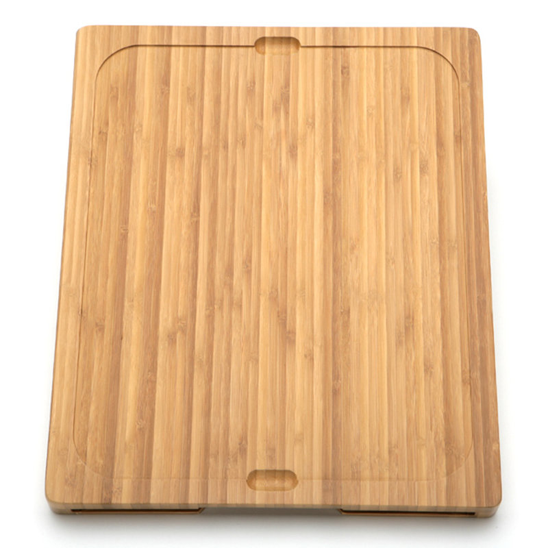 Seville Classics Bamboo Cutting Board with Cutting Mats & Reviews Wayfair