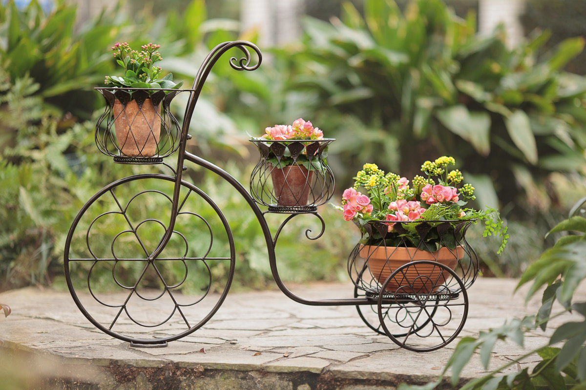 Wind & Weather Bicycle Plant Stand & Reviews Wayfair