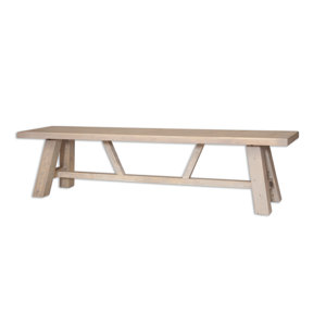 Sitzbank Thibodeau aus Holz von Sommerallee