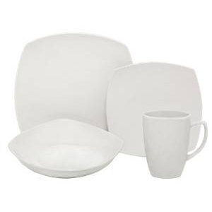 Square 32 Piece Dinnerware Set, Service for 8