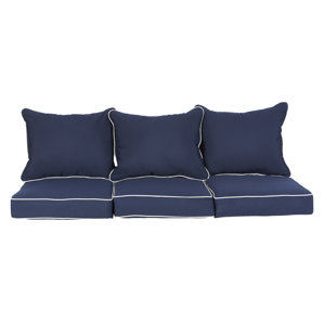 Loveseat & Sofa Patio Furniture Cushions You\'ll Love | Wayfair Loveseat & Sofa Patio Furniture Cushions You\'ll Love | Wayfair