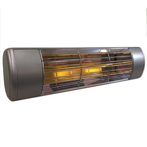 Outdoor Weatherproof 1500 Watt Electric Mounted Patio Heater