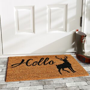 Hello Elk Doormat