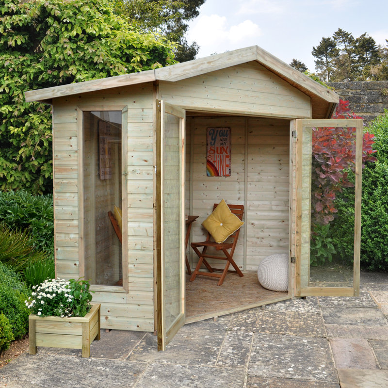 Forest Garden 8 x 8 Ft. Summerhouse & Reviews Wayfair.co.uk